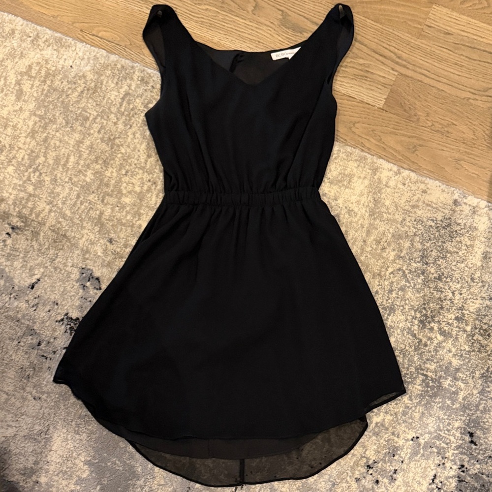BCBGeneration Black High Low Dress